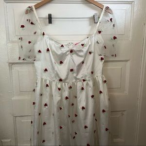 NWT | “forever yours” babydoll dress